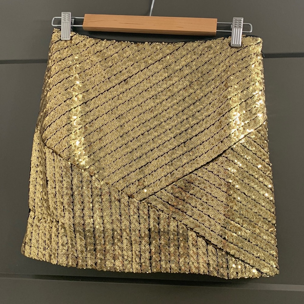 Dolled Up Sequin Mini Skirt